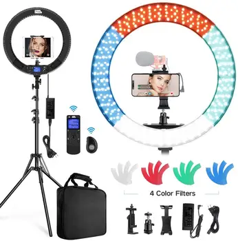 Pixel LED Ring Light With Tripod Stand For Cell Phone Mini Led Camera Ringlight Dimmable for Video Photography Makeup
Pixel LED Ring Light With Tripod Stand For Cell Phone Mini Led Camera Ringlight Dimmable for Video Photography Makeup