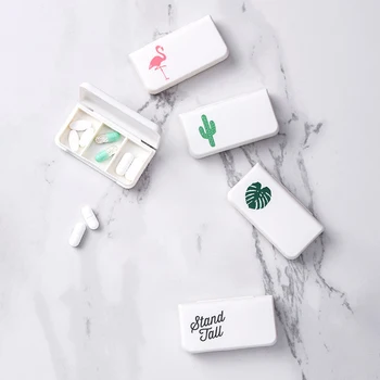 3 Lattices Pill Box Flamingo Cactus Leaf Pattern Pill Case Medicine Boxes Medicine Dispenser Case
3 Lattices Pill Box Flamingo Cactus Leaf Pattern Pill Case Medicine Boxes Medicine Dispenser Case