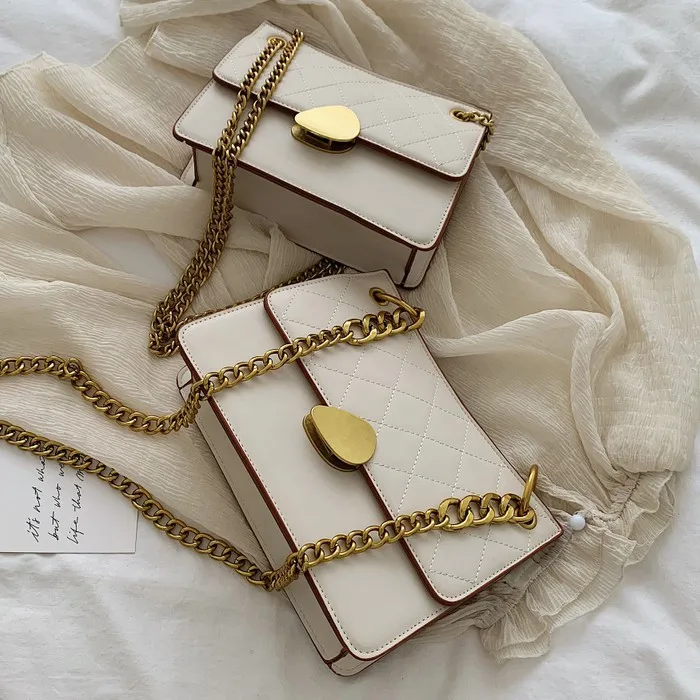 Car Suture Rhombus Chain Small Bag Women's 2019 New Style Lock Square Sling Bag WOMEN'S Bag Shoulder Bag Carrying Shoulder Bag
Car Suture Rhombus Chain Small Bag Women's 2019 New Style Lock Square Sling Bag WOMEN'S Bag Shoulder Bag Carrying Shoulder Bag