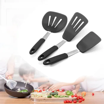 Silicone 3-Piece High-temperature Resistant Kitchen Utensils BPA Free with Slotted Spatula
Silicone 3-Piece High-temperature Resistant Kitchen Utensils BPA Free with Slotted Spatula