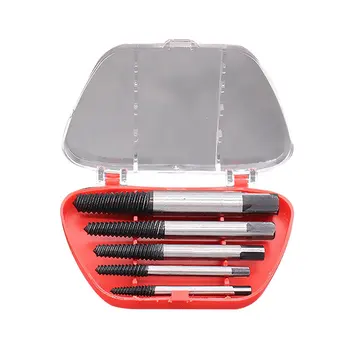 5Pcs/set Steel Damaged Screwdriver Extractor Kit Broken Steel Bolt Remover Screw Pull Center Drill Bit Removal Tool set
5Pcs/set Steel Damaged Screwdriver Extractor Kit Broken Steel Bolt Remover Screw Pull Center Drill Bit Removal Tool set