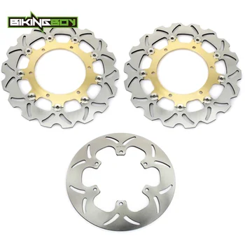 BIKINGBOY Front Rear Brake Discs Disks Rotors For Yamaha FJR1300 01 02 03 FJR 1300 2001 2002 2003 VMX 1200 V-Max 1993-2007
BIKINGBOY Front Rear Brake Discs Disks Rotors For Yamaha FJR1300 01 02 03 FJR 1300 2001 2002 2003 VMX 1200 V-Max 1993-2007