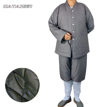 Top Quality Winter Buddhist Uniform Shaolin Monk Kung Fu Suit Meditation Jacket and Pants
Top Quality Winter Buddhist Uniform Shaolin Monk Kung Fu Suit Meditation Jacket and Pants