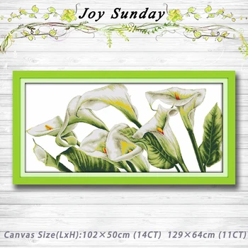 Calla flowers decor Patterns Counted Cross Stitch dmc 11CT 14CT Cross Stitch Kits Embroidery Needlework chinese cross stitch 
Calla flowers decor Patterns Counted Cross Stitch dmc 11CT 14CT Cross Stitch Kits Embroidery Needlework chinese cross stitch