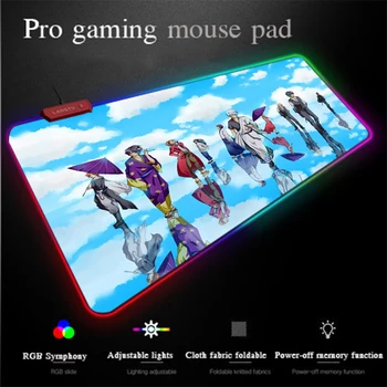Yuzuoan XXL Programming MousePad Gintama USB Wired LED Color Illumination RGB Mouse Pad Locking-Edge Large Carpet Pad Universal
Yuzuoan XXL Programming MousePad Gintama USB Wired LED Color Illumination RGB Mouse Pad Locking-Edge Large Carpet Pad Universal