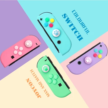Cute Cat Paw Joystick Case Sticker For Nintendo Switch Joy Con Button Cover +abxy Colorful Sticker NS Protective Accessories
Cute Cat Paw Joystick Case Sticker For Nintendo Switch Joy Con Button Cover +abxy Colorful Sticker NS Protective Accessories