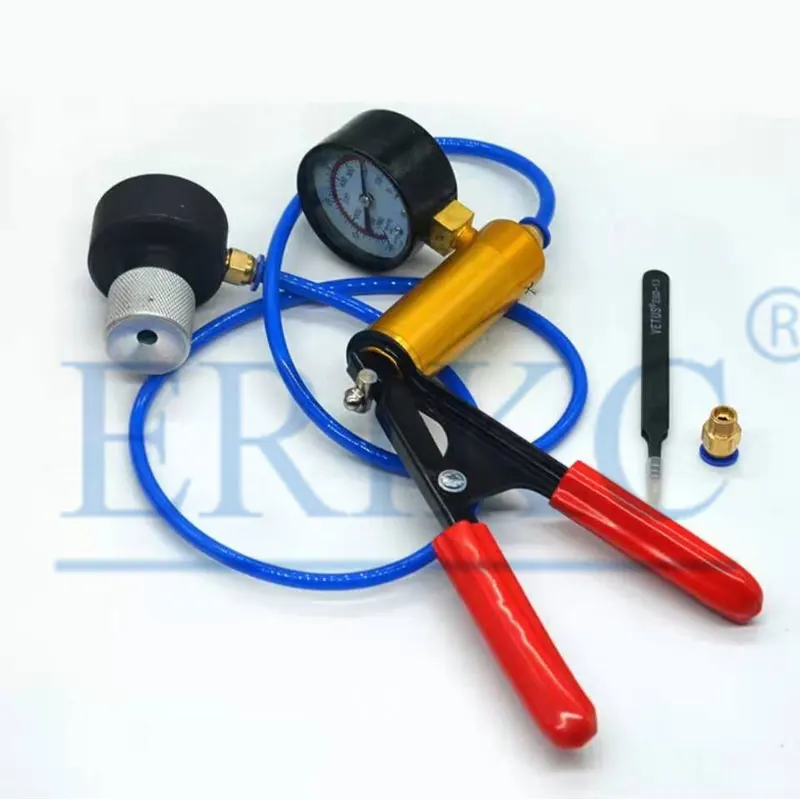 Universal Common Rail CRS Injector Valve Assembly Leaking Tester Tightness Diagnsotic Tool With Vacuum Gauge HNBR Seal O Ring
Universal Common Rail CRS Injector Valve Assembly Leaking Tester Tightness Diagnsotic Tool With Vacuum Gauge HNBR Seal O Ring