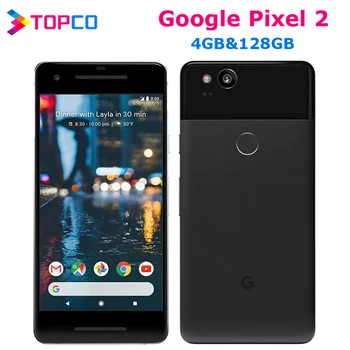 

Google Pixel 2 Original Unlocked GSM 4G LTE Android Mobile phone 5.0'' 12.2MP Octa Core RAM 4GB ROM 64GB/128G AMOLED Fingerprint