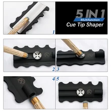 Multifunctional Tip Repairs 5 in 1 Professional Tip Tool Billiards Accessories Sanders Shaper Tapper Conditioner Tips Tools
Multifunctional Tip Repairs 5 in 1 Professional Tip Tool Billiards Accessories Sanders Shaper Tapper Conditioner Tips Tools