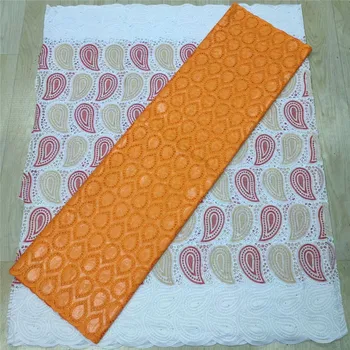 2.5 y Swiss lace fabric +2.5 y Bazin Brode riche embroidery African 100% cotton fabrics Swiss voile lace popular Dubai style 10L
2.5 y Swiss lace fabric +2.5 y Bazin Brode riche embroidery African 100% cotton fabrics Swiss voile lace popular Dubai style 10L