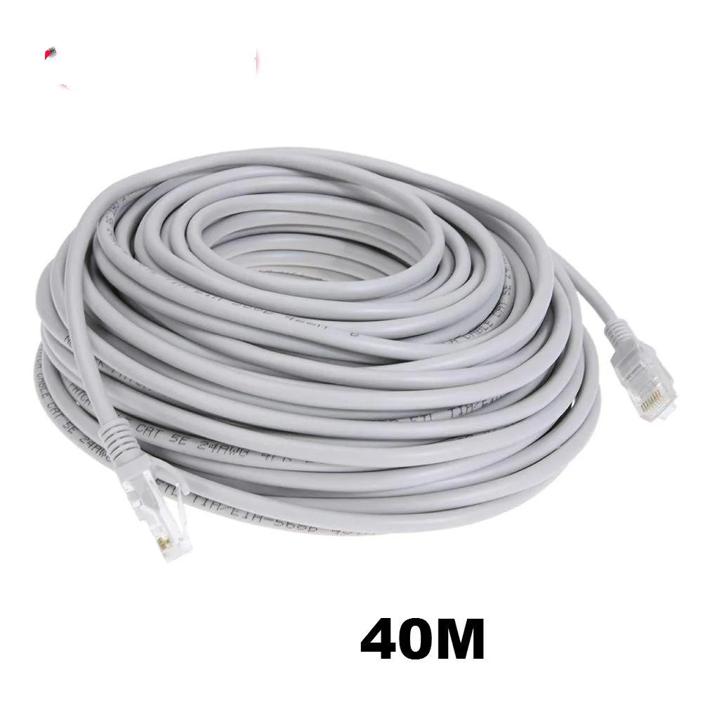 Сетевой кабель Ethernet Cat5, 1 шт., 40 м, футов, патч RJ45, наружные водонепроницаемый кабель LAN провода для системы IP-камер видеонаблюдения POE
Сетевой кабель Ethernet Cat5, 1 шт., 40 м, футов, патч RJ45, наружные водонепроницаемый кабель LAN провода для системы IP-камер видеонаблюдения POE