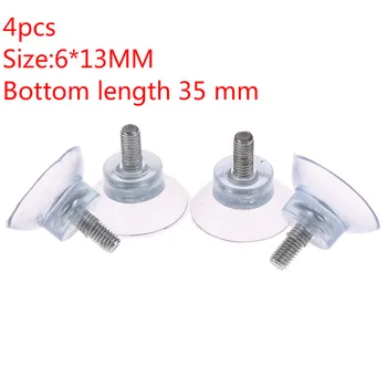 4Pcs M6 Screw Rubber Suction Cup Transparent Sucker Plastic Hooks For Glass Table Tops Storage Tool
4Pcs M6 Screw Rubber Suction Cup Transparent Sucker Plastic Hooks For Glass Table Tops Storage Tool