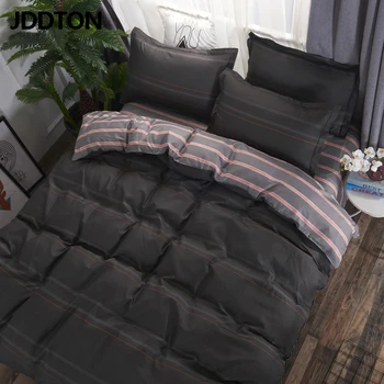 JDDTON 2020 New AB sided Useful Bedding Set Beautiful Pattern Plaid and Striped Bed Linings Pillowcase Cover Bed Sheet BE012
JDDTON 2020 New AB sided Useful Bedding Set Beautiful Pattern Plaid and Striped Bed Linings Pillowcase Cover Bed Sheet BE012