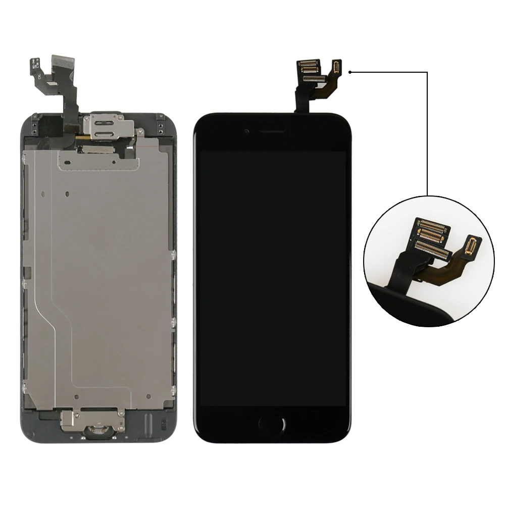 AAA Quality LCD Screen with Small parts For Iphone 6g LCD Display Touch Screen Digitizer Assembly Replacement
AAA Quality LCD Screen with Small parts For Iphone 6g LCD Display Touch Screen Digitizer Assembly Replacement