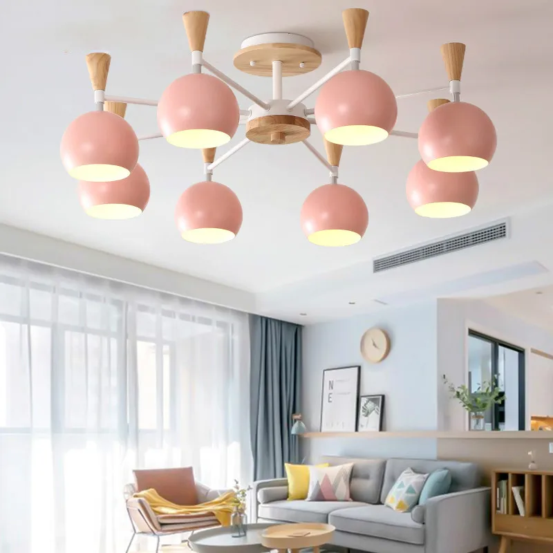 E27 Chandelier Iron Lampshade For Living Room bedroom Suspendsion Lighting Fixtures Lamparas Colgantes Wooden Lustre Home Decor
E27 Chandelier Iron Lampshade For Living Room bedroom Suspendsion Lighting Fixtures Lamparas Colgantes Wooden Lustre Home Decor