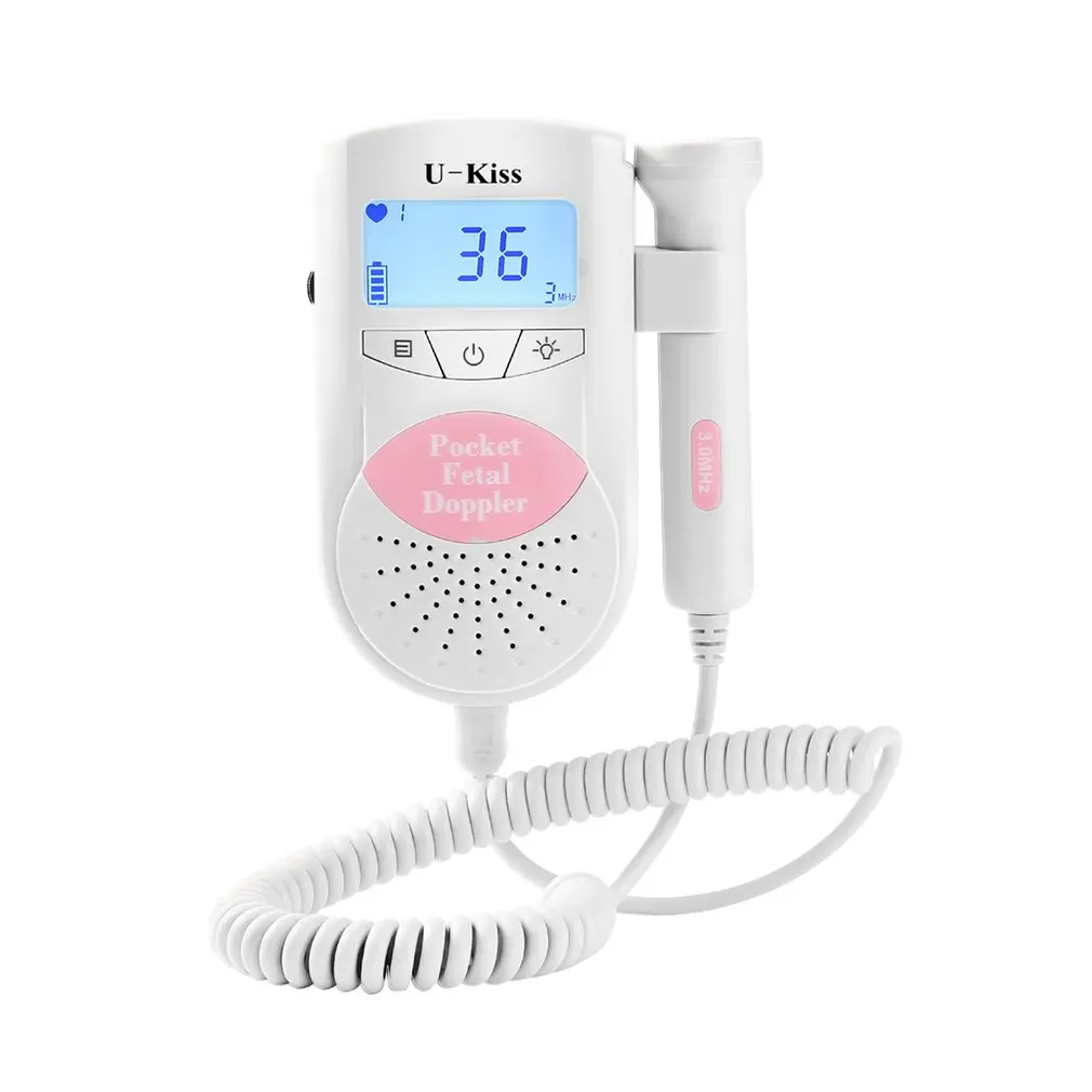 Baby Heartbeat Monitor LCD Display with Loudspeaker & Free Gel Home Pregancy Baby & Fetal Sound Heart Rate Detector health care
Baby Heartbeat Monitor LCD Display with Loudspeaker & Free Gel Home Pregancy Baby & Fetal Sound Heart Rate Detector health care