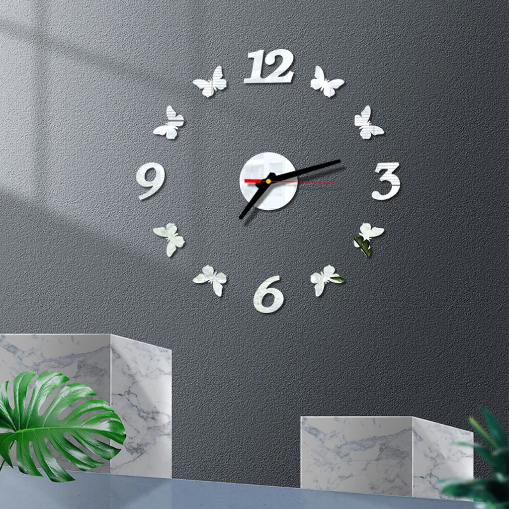 DIY Exquisite 3D Roman Numbers Wall Clock Mirror Sticker Art Design Home decoration Living Room Reloj de pared
DIY Exquisite 3D Roman Numbers Wall Clock Mirror Sticker Art Design Home decoration Living Room Reloj de pared