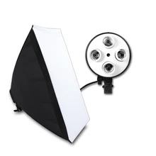 Softbox Lighting Kit Photography Continuous 50x70CM Light Soft Box WithTripod & 8PCS E27 Socket Lighting Bulbs For Photo Studio
Softbox Lighting Kit Photography Continuous 50x70CM Light Soft Box WithTripod & 8PCS E27 Socket Lighting Bulbs For Photo Studio
