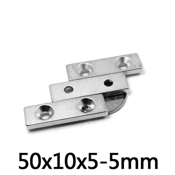 2~100PCS 50x10x5-5 mm NdFeB N35 Big Strong Sheet Rare Earth Magnet 2 holes 5mm Block Magnets Powerful Magnetic 50*10*5-5 mm
2~100PCS 50x10x5-5 mm NdFeB N35 Big Strong Sheet Rare Earth Magnet 2 holes 5mm Block Magnets Powerful Magnetic 50*10*5-5 mm