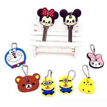 14 Colors Cartoon Silicone Protective Key Case Cover For Key Control Dust Cover Holder Animation Figures key Pendant Key Holder
14 Colors Cartoon Silicone Protective Key Case Cover For Key Control Dust Cover Holder Animation Figures key Pendant Key Holder