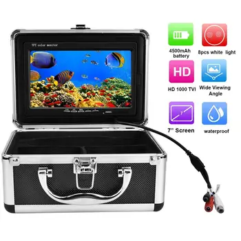 Underwater Camera 30 Meter Color Screen Fish Finder 7" Inch Monitor Underwater fishing Video Visual Cameras DSLR For Fishing
Underwater Camera 30 Meter Color Screen Fish Finder 7" Inch Monitor Underwater fishing Video Visual Cameras DSLR For Fishing