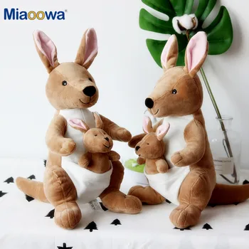1pc 36CM Cute Creative Mother and Child Kangaroo Plush Toy Soft Plush Doll Soft Baby Toys Children Birthday New Year Gift
1pc 36CM Cute Creative Mother and Child Kangaroo Plush Toy Soft Plush Doll Soft Baby Toys Children Birthday New Year Gift