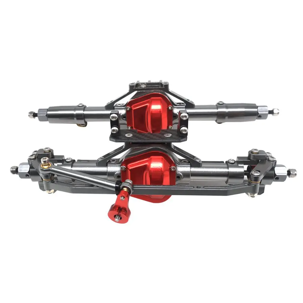 1Set 1/10 Rc Car Complete Alloy CNC Metal Front And Rear Axle With Arm CNC Machined For 1:10 Rc Crawler AXIAL SCX10 RC4WD S242
1Set 1/10 Rc Car Complete Alloy CNC Metal Front And Rear Axle With Arm CNC Machined For 1:10 Rc Crawler AXIAL SCX10 RC4WD S242
