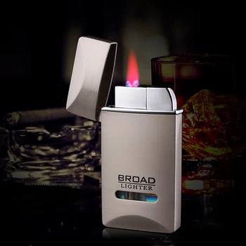 Ultra-Thin Lighter Torch Turbo 1300 C Windproof Metal Jet Gas Window Butane Welding Cigarettes Cigar Lighters Gadgets For Man
Ultra-Thin Lighter Torch Turbo 1300 C Windproof Metal Jet Gas Window Butane Welding Cigarettes Cigar Lighters Gadgets For Man