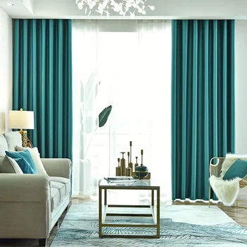Modern Insulation Sunshade Fabric Curtains for Living Room Blackout Thick Curtain for Bedroom Window Treatments Solid Color 1PC
Modern Insulation Sunshade Fabric Curtains for Living Room Blackout Thick Curtain for Bedroom Window Treatments Solid Color 1PC