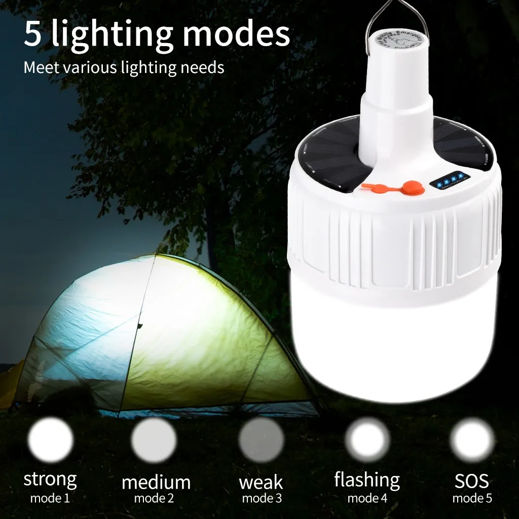 24LED/42LED Solar Light Bulb Tent Camping Fishing Solar Lamp Rechargeable Remote Control Outdoor Accessorices Emergency Lights
24LED/42LED Solar Light Bulb Tent Camping Fishing Solar Lamp Rechargeable Remote Control Outdoor Accessorices Emergency Lights