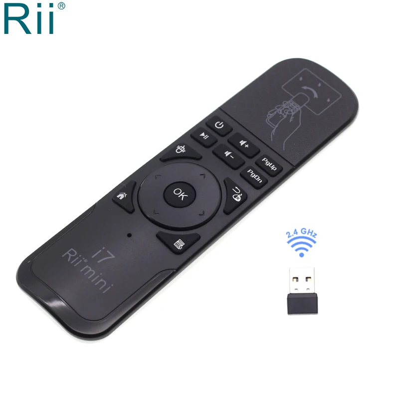 Беспроводная мини-мышь Rii i7 2 4 ГГц для ТВ-приставки Android мини-ПК IPTV ТВ-приставка