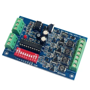 New DC12V-24V 4CH DMX512 decoder 350MA/700MA Constant Current DMX Decoder RGBW LED light lamp Controller WS-DMX-CHL-4CH
New DC12V-24V 4CH DMX512 decoder 350MA/700MA Constant Current DMX Decoder RGBW LED light lamp Controller WS-DMX-CHL-4CH
