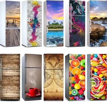 3D Self Adhesive Fridge Door Cover Wallpaper Dishwasher Fridge Wrap Sticker Kid's Art Fridge Door Cover Sticker Dropshipping 
3D Self Adhesive Fridge Door Cover Wallpaper Dishwasher Fridge Wrap Sticker Kid's Art Fridge Door Cover Sticker Dropshipping