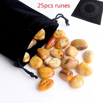 25Pcs Natural Burmese Topaz Crystal Rune Yellow Jade Runes Stone Divination Fortune-telling Healing Meditation Gift Collection
25Pcs Natural Burmese Topaz Crystal Rune Yellow Jade Runes Stone Divination Fortune-telling Healing Meditation Gift Collection