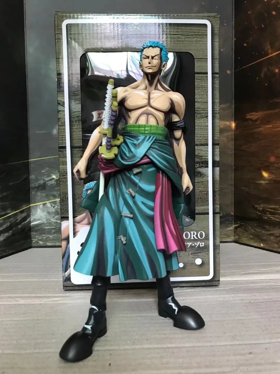 One Piece/One Piece Sauron MSP Cartoon Color Straw Hat Pirates Group Swordsman Boxed Garage Kit
One Piece/One Piece Sauron MSP Cartoon Color Straw Hat Pirates Group Swordsman Boxed Garage Kit