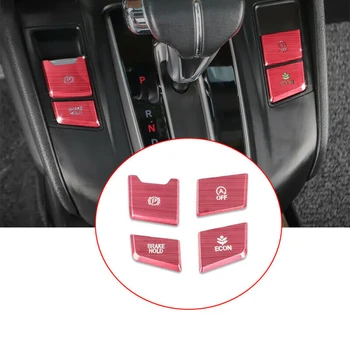 Console Handbrake Red Aluminum Alloy Button Cover Trim Decor Silver Alloy For Honda CRV CR-V 17-20 For Left-hand Drive
Console Handbrake Red Aluminum Alloy Button Cover Trim Decor Silver Alloy For Honda CRV CR-V 17-20 For Left-hand Drive