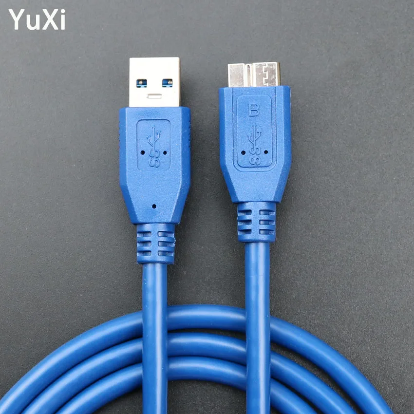 YuXi Fast Speed USB 3.0 Type A to Micro B Cable For External Hard Drive Disk HDD For Samsung S5 Note3 USB HDD Data Cable
YuXi Fast Speed USB 3.0 Type A to Micro B Cable For External Hard Drive Disk HDD For Samsung S5 Note3 USB HDD Data Cable