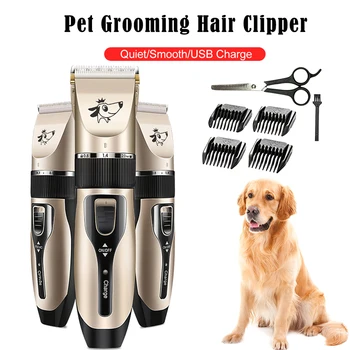 Electric Hair Clipper Pet Shaver Hair Clippers Dog Grooming Low Noise Rechargeable Cordless Pet Hair Trimmer Cutter Kit 
Electric Hair Clipper Pet Shaver Hair Clippers Dog Grooming Low Noise Rechargeable Cordless Pet Hair Trimmer Cutter Kit