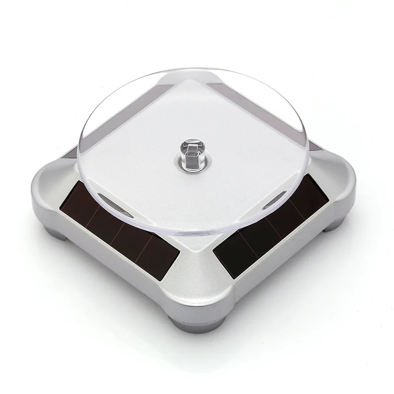 Solar Rotating Table Jewelry Accessories Electric Turntable Showing Stand Mobile Watch Garage Kit Jade Glasses Tray
Solar Rotating Table Jewelry Accessories Electric Turntable Showing Stand Mobile Watch Garage Kit Jade Glasses Tray