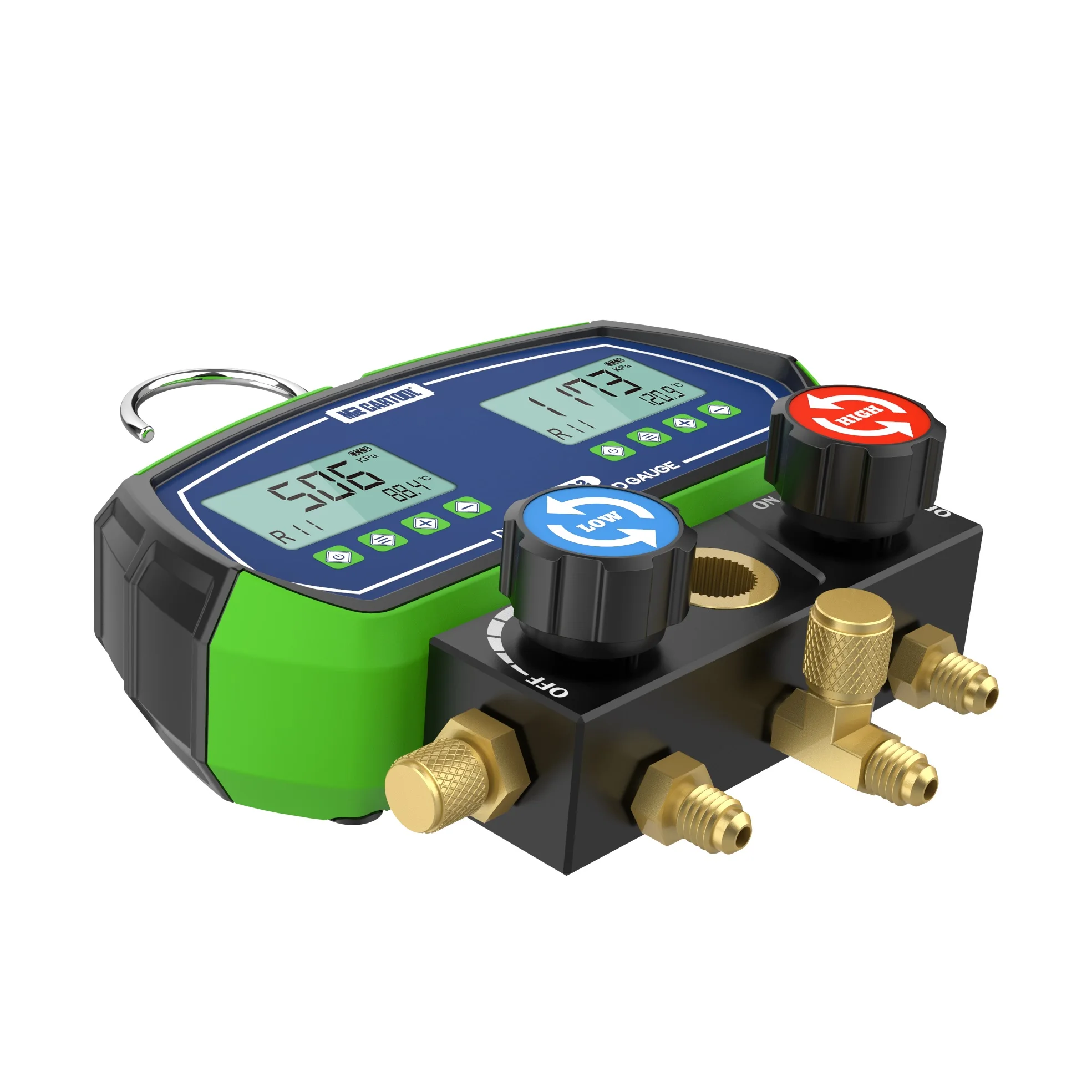 L302 HVAC Vacuum Pressure Temperature Tester Leakage Test Refrigeration Tools Digital Manifold Gauge Meter
L302 HVAC Vacuum Pressure Temperature Tester Leakage Test Refrigeration Tools Digital Manifold Gauge Meter