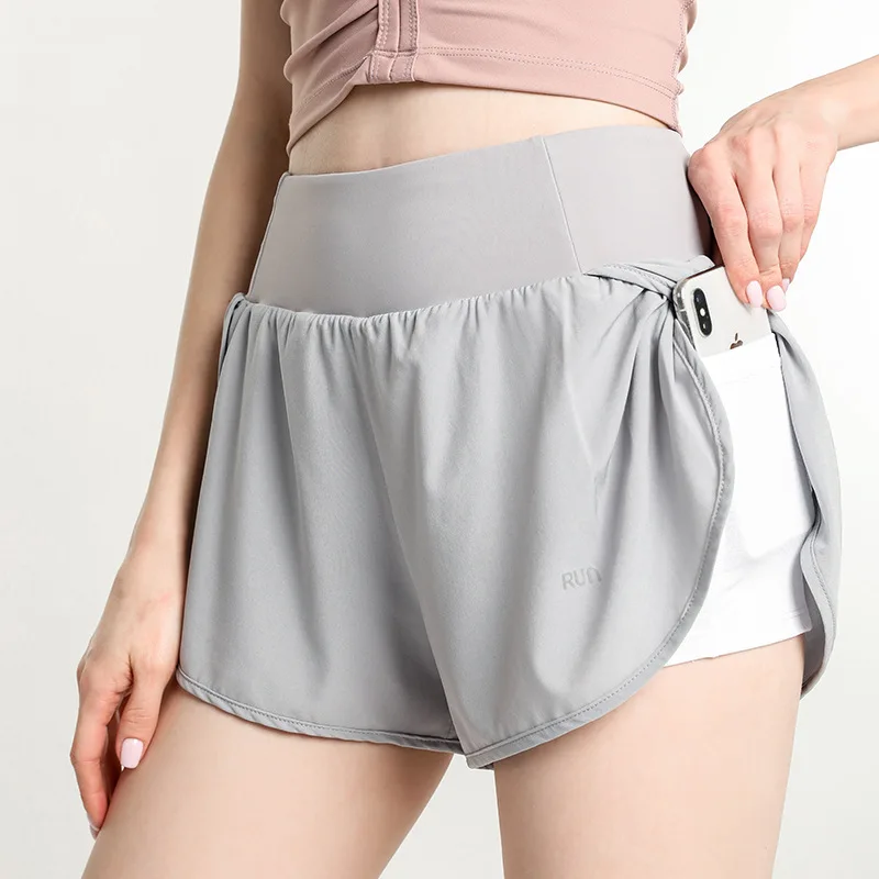 Thin Quick-Drying-Exposure Sports Shorts Female Summer Elasticity Slim Fit Running jian shen ku Female Yoga Shorts Pocket
Thin Quick-Drying-Exposure Sports Shorts Female Summer Elasticity Slim Fit Running jian shen ku Female Yoga Shorts Pocket