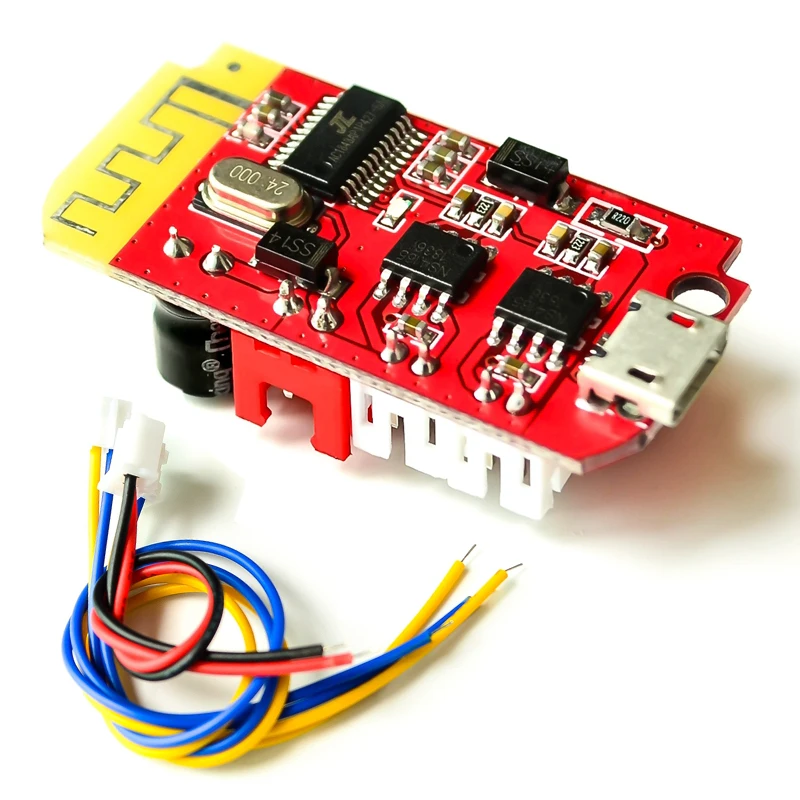 Bluetooth 4.2 Stereo power amplifier board CT14 micro audio module F class 5W+5W with charging DIY modified speaker
Bluetooth 4.2 Stereo power amplifier board CT14 micro audio module F class 5W+5W with charging DIY modified speaker