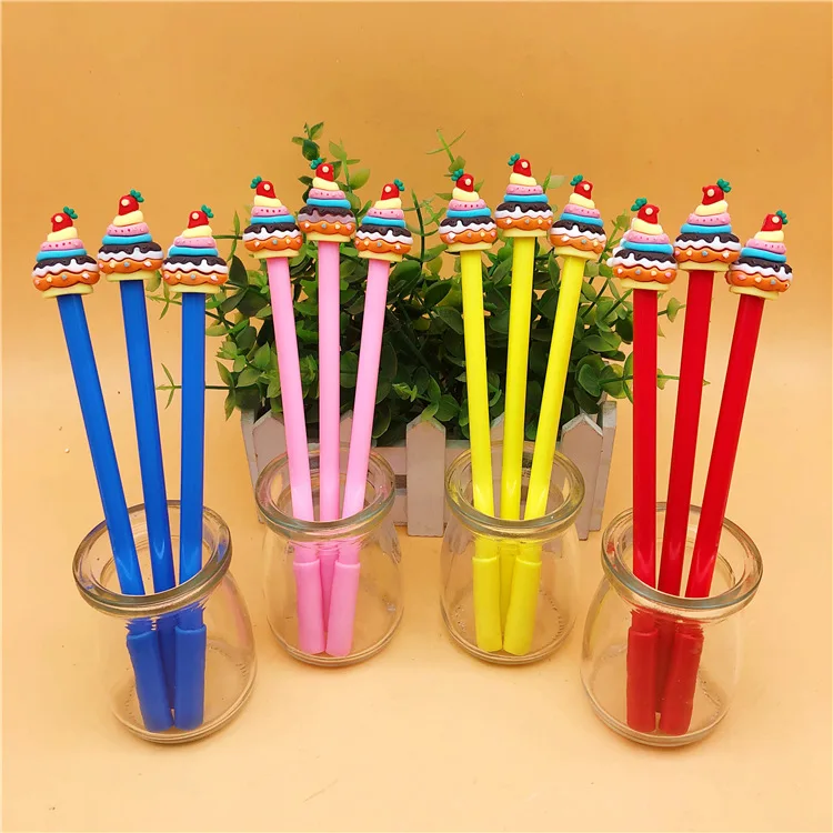 48pcs/lot cute cartoon fruit cake gel pen sign pen office school stationery promotion gift prize pen
48pcs/lot cute cartoon fruit cake gel pen sign pen office school stationery promotion gift prize pen