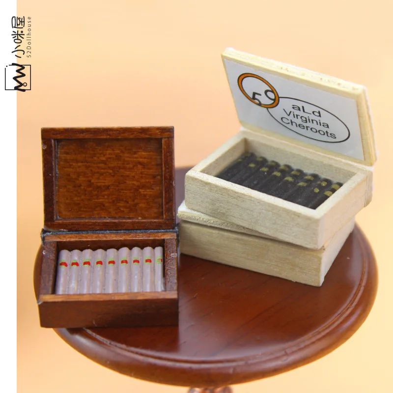 1:12 scale DOLLHOUSE accessories furniture Miniature food play scene model Mini Simulated cigarette cigar box
1:12 scale DOLLHOUSE accessories furniture Miniature food play scene model Mini Simulated cigarette cigar box