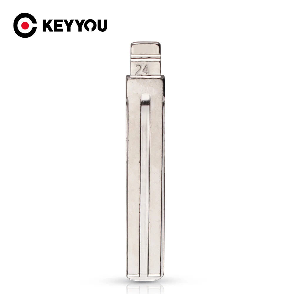KEYYOU For Volvo Key Blade Uncut NO. 24 Metal For Volvo S80 Replacement Blank Car Key KD-X2/KD900 Remote NE66 With Tick Marks
KEYYOU For Volvo Key Blade Uncut NO. 24 Metal For Volvo S80 Replacement Blank Car Key KD-X2/KD900 Remote NE66 With Tick Marks