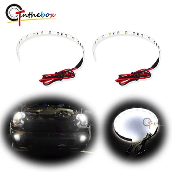 GTinthebox 2PCS 15-SMD High Power LED Demon Eye Halo Ring Kit For Headlight Projectors 2.5" 2.8" 3.0" Retrofit Projector Lens 
GTinthebox 2PCS 15-SMD High Power LED Demon Eye Halo Ring Kit For Headlight Projectors 2.5" 2.8" 3.0" Retrofit Projector Lens