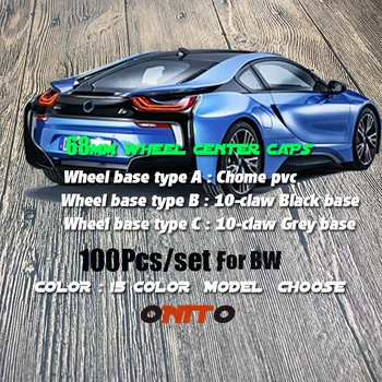 100pc 2.67" wheel center hubcaps Resin stikcers with chrome PVC base 10 Pins Clips 68mm emblem badge covers auto Accessories
100pc 2.67" wheel center hubcaps Resin stikcers with chrome PVC base 10 Pins Clips 68mm emblem badge covers auto Accessories