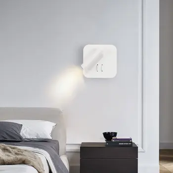 LED Wall Lamp Rotation Adjustable Bedside Lights White Black Creative Wall Lamp Black Modern Aisle Round Lamp
LED Wall Lamp Rotation Adjustable Bedside Lights White Black Creative Wall Lamp Black Modern Aisle Round Lamp