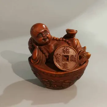 Leaf poplar wood carving decoration hand piece Q version sakyamuni Buddha statue lever guanyin character craft Gifts 
Leaf poplar wood carving decoration hand piece Q version sakyamuni Buddha statue lever guanyin character craft Gifts
