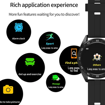 2020 New Multifunction Waterproof Smart Watch Color Screen Call Information Reminder Heart Rate Blood Pressure Monitoring Unisex
2020 New Multifunction Waterproof Smart Watch Color Screen Call Information Reminder Heart Rate Blood Pressure Monitoring Unisex